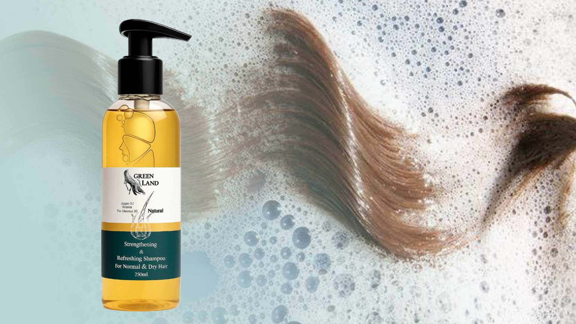 شامپو فاقد مواد شیمیایی موهای خشک و معمولی