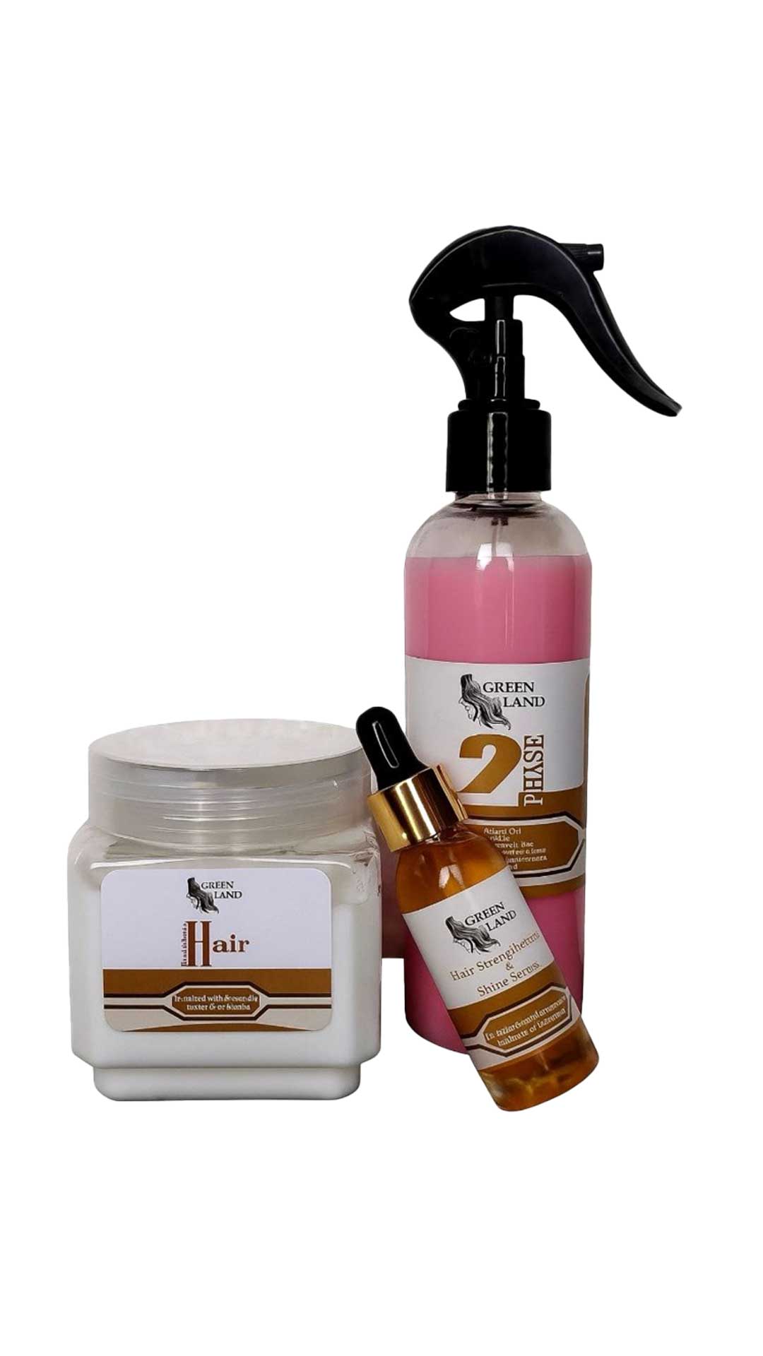 پکیج کراتین ابریشمی گرین لند